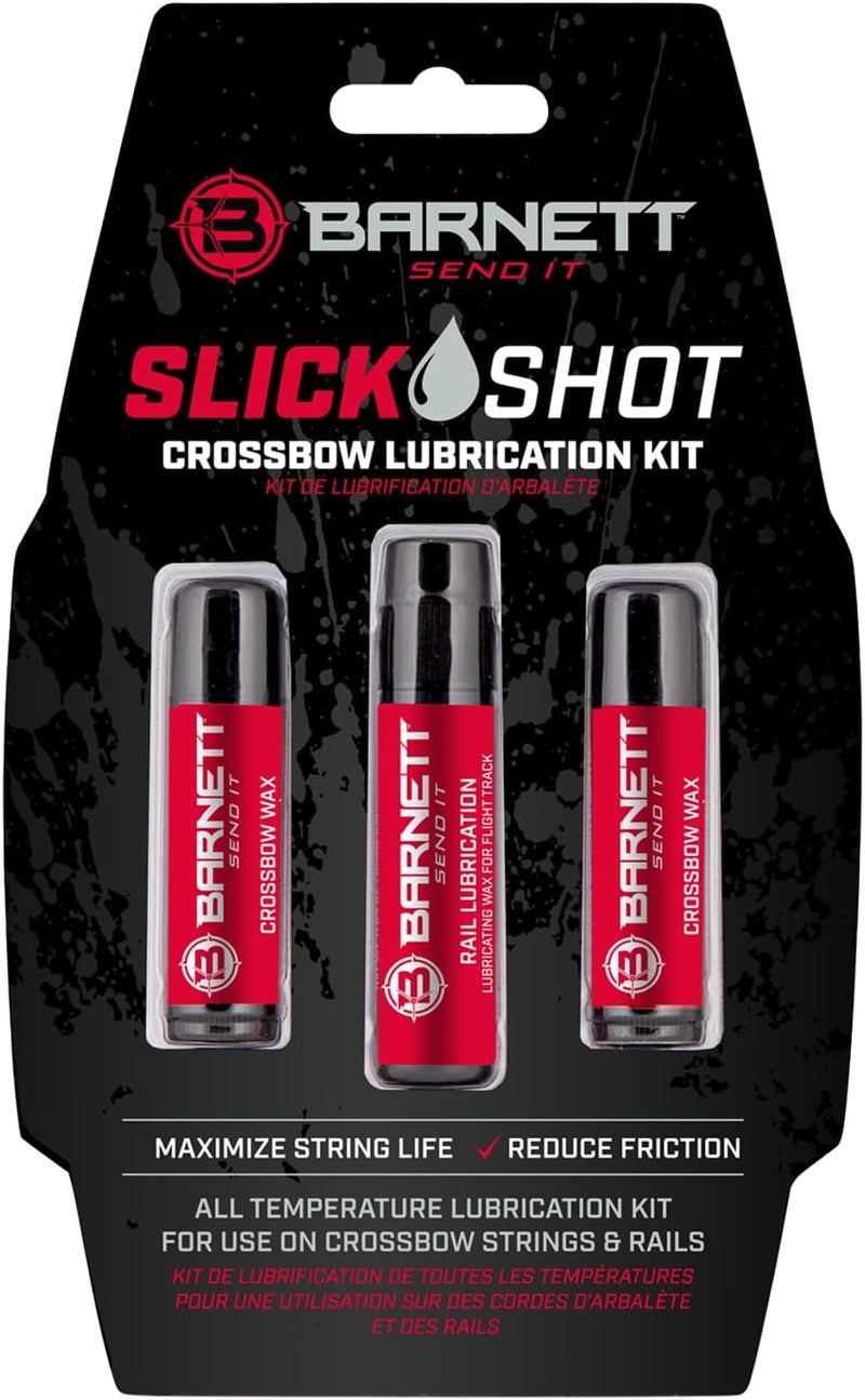 Barnett Crossbow Rail and Lubrication Wax Combo Kit for Strings, Cables, Rail, 1 Rail Lube, 2 Lubewax - Image 1