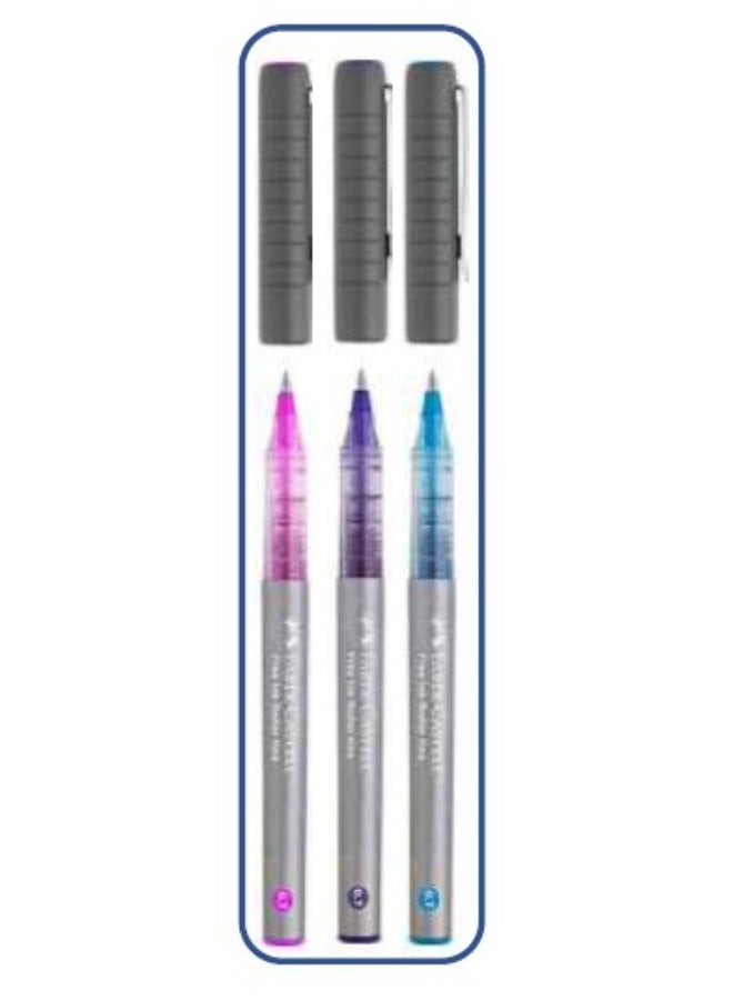 بكرة حبر FC مجانية 0.7 مم، عبوة من 3 قطع (عبوة واحدة + عبوة واحدة + عبوة واحدة)