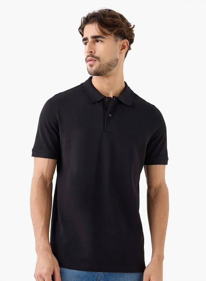 سبلاش فيڤ طقم قطعتين بولو بقصة عادية