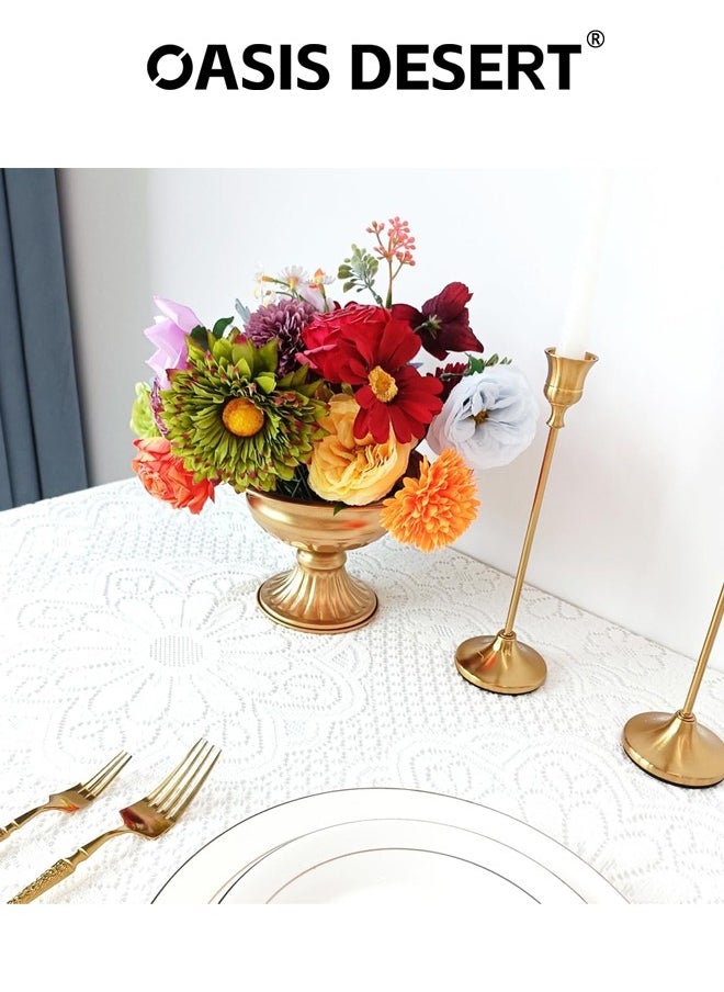 OASIS DESERT Colorful Artificial Flowers Combination Box Set Fake Flowers DIY Wedding Decoration Fake Flowers Home Decoration Indoor Artificial Flowers  - Image 3