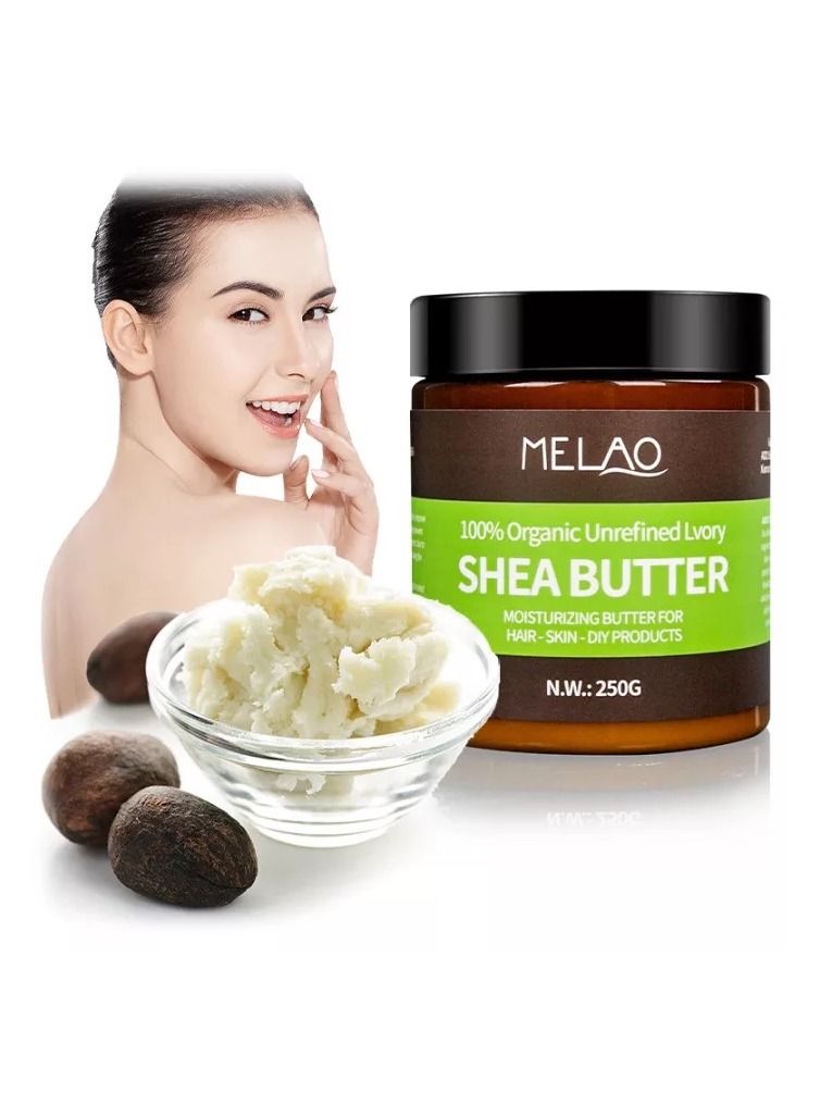 ميلاو زبدة الشيا  العضوية 100٪ (250 جرام) - Image 2