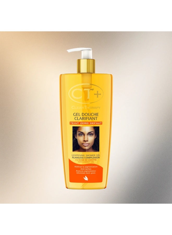 Lightening Shower Gel/Body Wash with Carrot Oil 800 ml