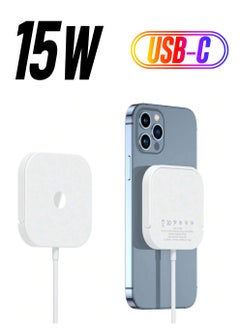 MMG 15 watt 3-in-1 MagSafe Wireless Charger With Charging Stand Compatible With iPhone 15 /14 /13 /12 Series, Apple Watch, Airpods 3 & Airpods pro  - Image 1