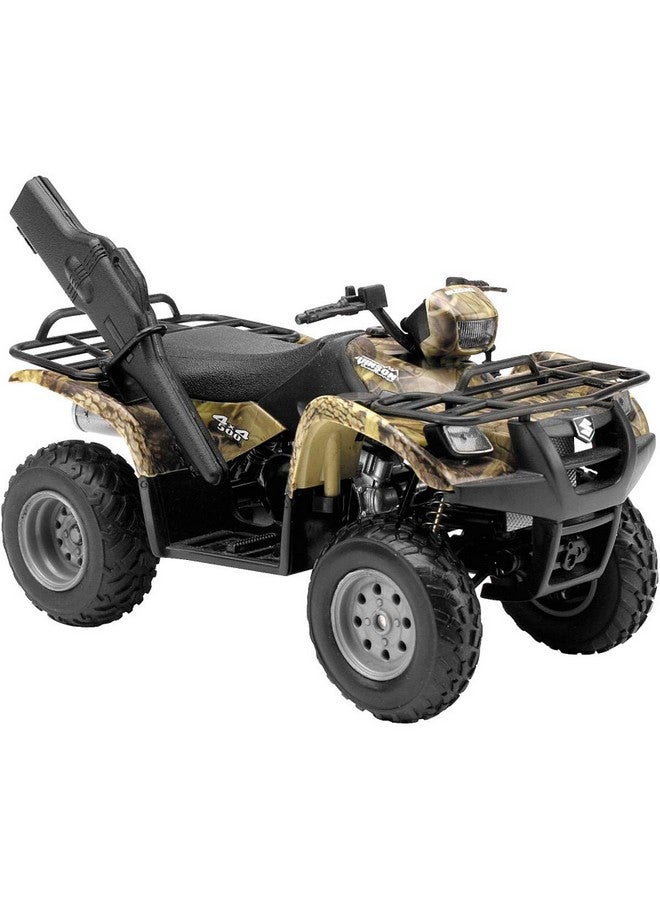 New-Ray 1:12 Scale Suzuki Vinson Camo Hunting Atv Die Cast Toy