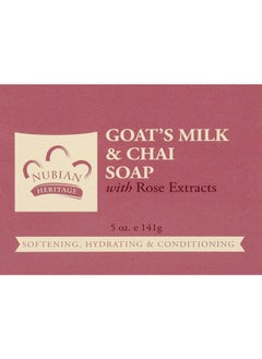 Nubian Heritage Soap Bar Goats Mlk Chai 