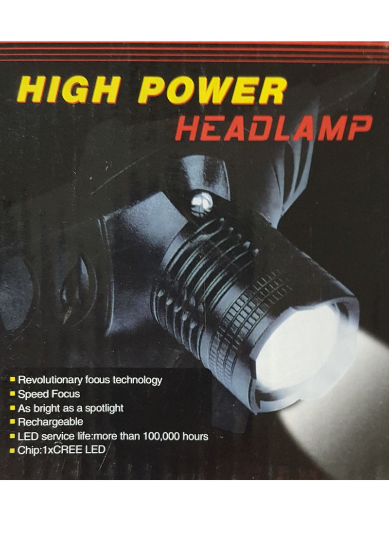 500 Lumens Head Lamps LED Flashlight Headlamp IPX4 Waterproof with Battery Box Flash Light with Bright White Torch Adjustable Zoom Angle Head Light for Working  Running500 Lumens Head Lamp LED Flashli