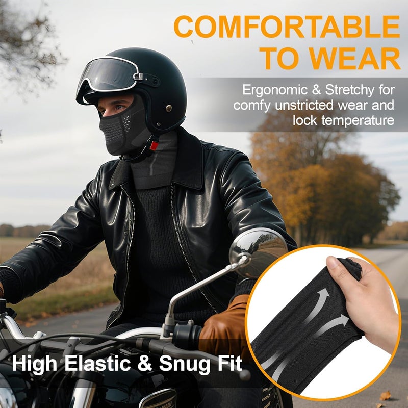 AYPOW Windproof Balaclava Face Mask for Motorcycle and Skiing - Image 3