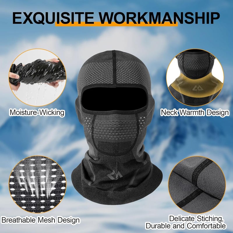 AYPOW Windproof Balaclava Face Mask for Motorcycle and Skiing - Image 5