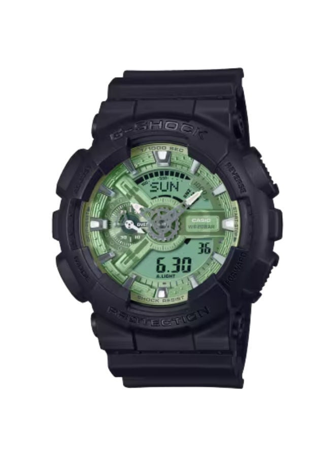 CASIO G_Shock Silicone Analog+Digital Wrist Watch GA-110CD-1A3DR - Image 1