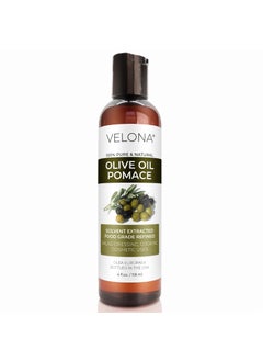 velona velona Olive Pomace Oil 4 Fl Oz | 100% Pure and Natural Carrier Oil | Refined | Cooking, Skin, Hair, Body & Face Moisturizing | Use Today - Enjoy Results 
