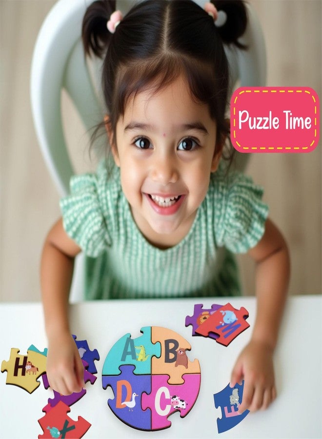 مجموعة برين باسكت للحيوانات الخماسية + مجموعة الحروف الأبجدية الأولى | ألعاب تعليمية للأطفال عن الحيوانات والحروف الأبجدية | ألعاب تعليمية ممتعة للأعمار من 2 إلى 8 سنوات | لعبة ألغاز وسكرابل للأطفال - Image 5
