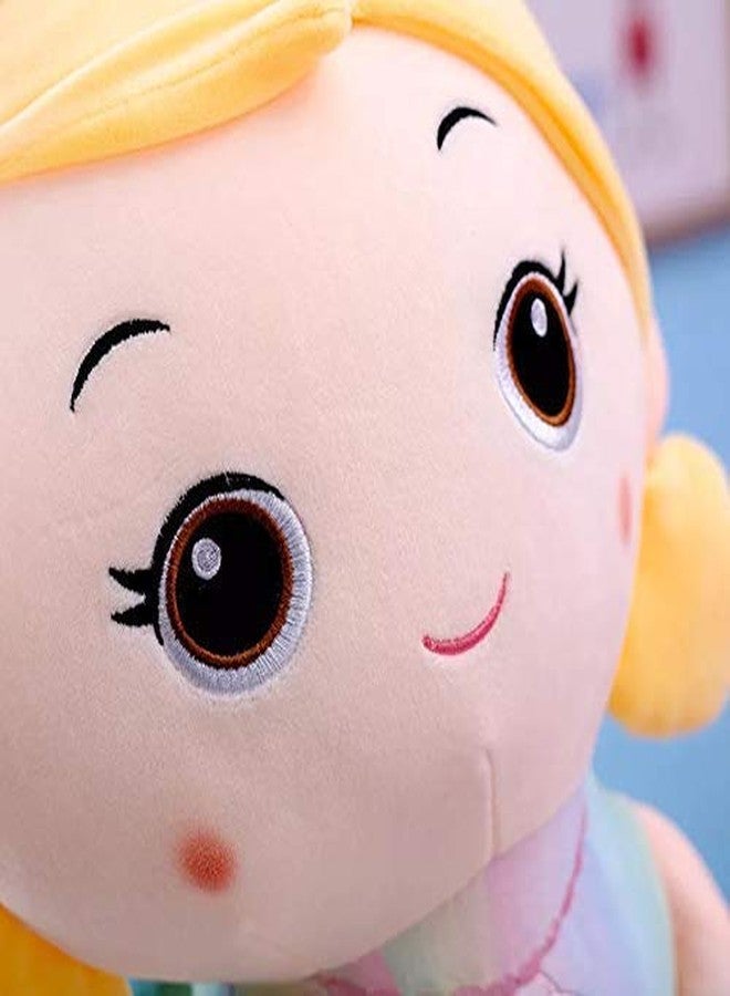 Tickles Mermaid Soft Doll Stuffed Plush Animal Toy for Kids Girls Birthday Gifts (Color: Pink Size: 60 cm) - Image 4