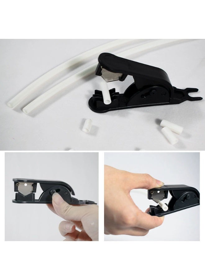 Soofam Brass spray nozzle tip, 10 PCS High Pressure Misting Nozzles with 8 inch Hose, 360° Adjustable Rotation for Outdoor Cooling System, Durable Lawn Humidification Sprayer Tips - Image 3