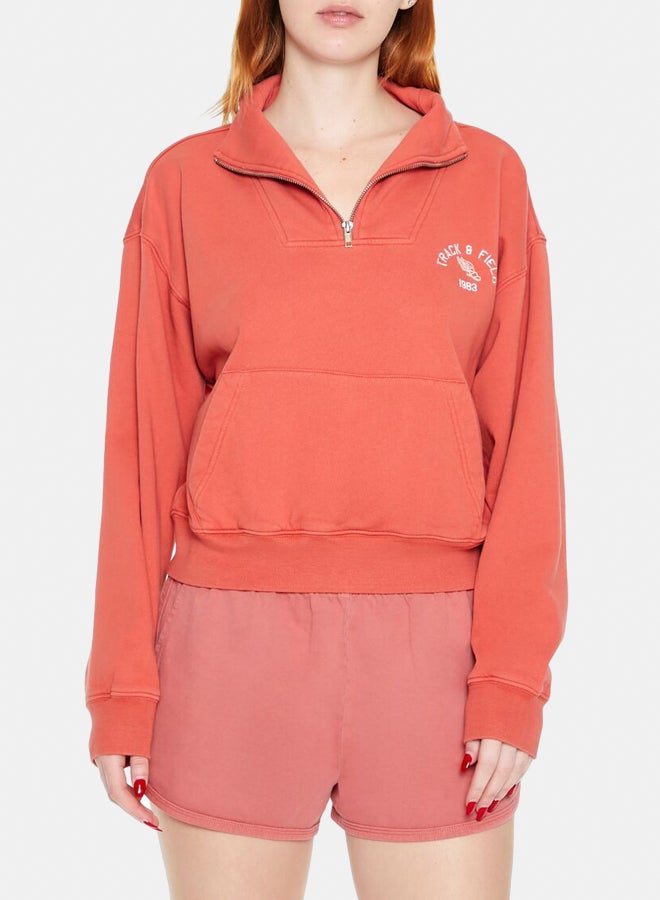FOREVER 21 Track & Field Half-Zip Pullover - Image 1