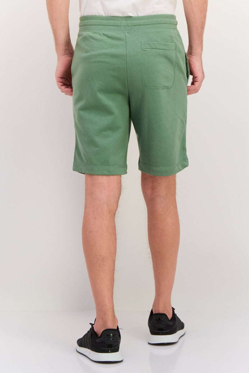 GAP Men Brand Logo Basic Shorts, Cactus Green - Image 2
