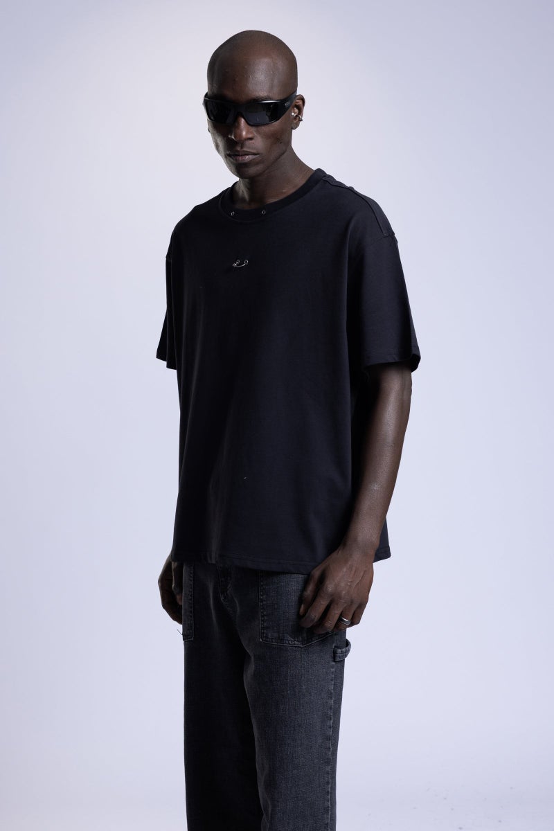 Catch Oversize T-shirt with Accessory Details - Image 4