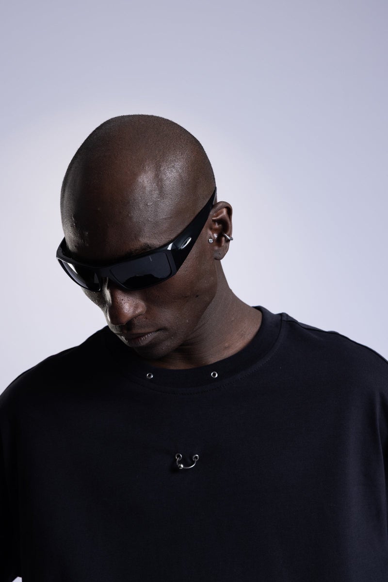 Catch Oversize T-shirt with Accessory Details - Image 3