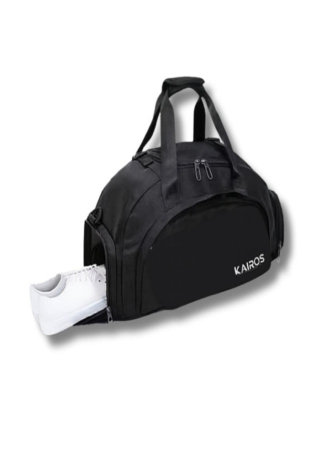 Kairos Swift Companion Bag - Convertible 3-in-1 Travel Duffle, Backpack & Shoulder Bag | Waterproof, Shoe Pocket, Wet/Dry Separation, 5 Compartments - Image 1
