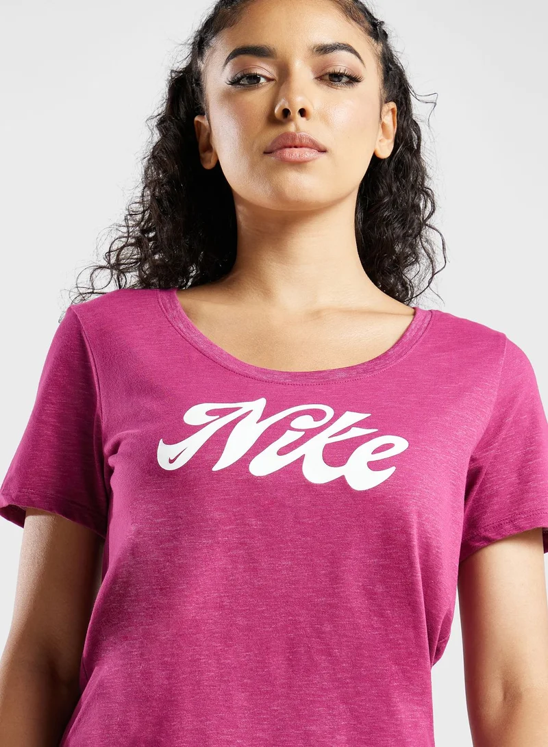 Nike Dri-Fit Script T-Shirt