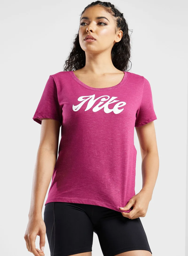 Nike Dri-Fit Script T-Shirt