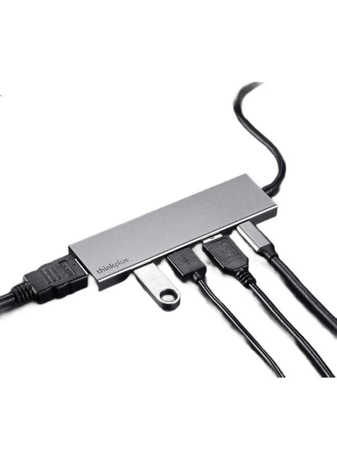 thinkpad Lenovo Type-C Expansion Dock, Usb3.0 Hub, Hdmi Adapter, Usb-C Converter, Laptop Expansion Dock, Pd Fast Charging, Metal Material, Lc05 - Image 3