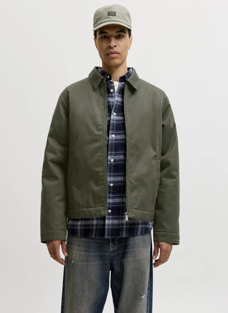 جاك اند جونز Casual Zip Through Jacket