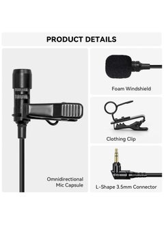 Hollyland Hollyland Omnidirectional Lavalier Microphone for Lark Max Microphone System-Black,(1 Pack)  - Image 2