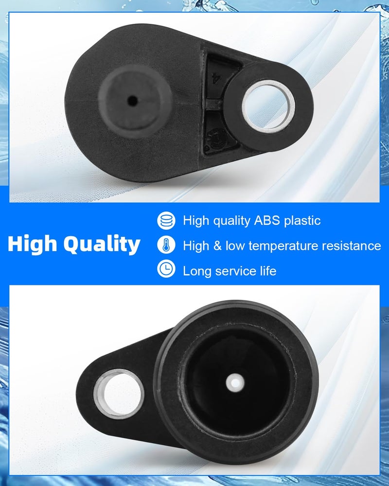 YUANTUO Engine Coolant Hose Tube Pipe Vent Valve Fit for Audi A3 A4 A5 A6 A7 Q3 Q5 Q7 TT, Fit for Volkswagen Arteon Atlas Beetle Golf GTI Jetta Passat,1.8T/2.0T, Replace 06K121143 - Image 4
