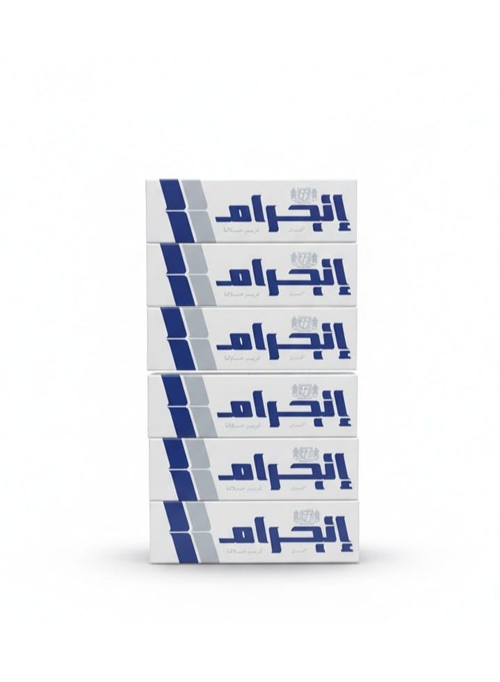 Ingram Shaving cream 90 gm x 6 Pieces - Image 1