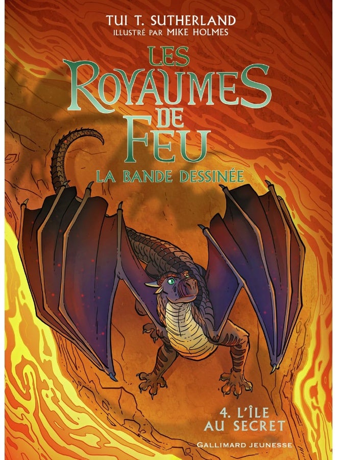 Les Royaumes de Feu: La bande dessinée-L'île au secret (4)