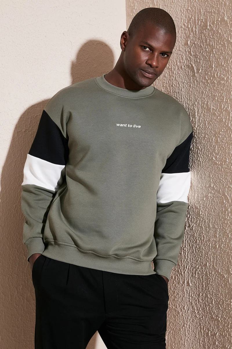 Buratti Cotton Regular Fit Crew Neck Sweat Men's Sweat 5905298Y