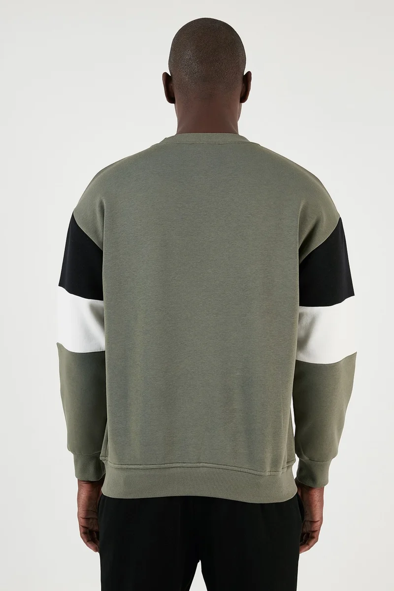 Buratti Cotton Regular Fit Crew Neck Sweat Men's Sweat 5905298Y