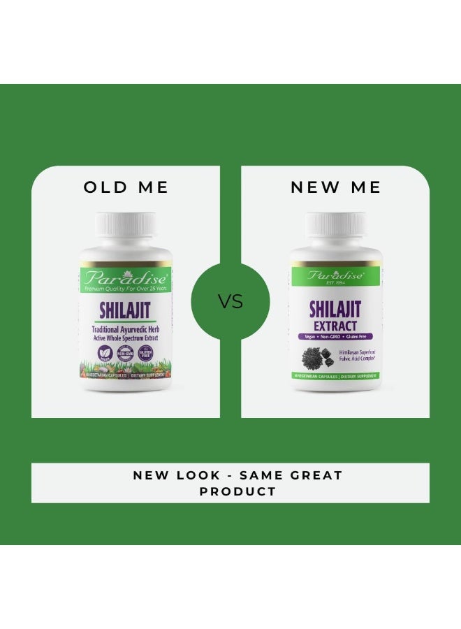 بارادايس هيربس شيلاجيت 60 كبسولة نباتية - Image 3