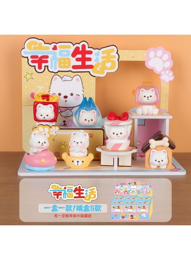 Cute And Adorable Dessert Bear Creative Internet Celebrity Hot Item Blind Box Toy Decoration Ornament Children's Gift