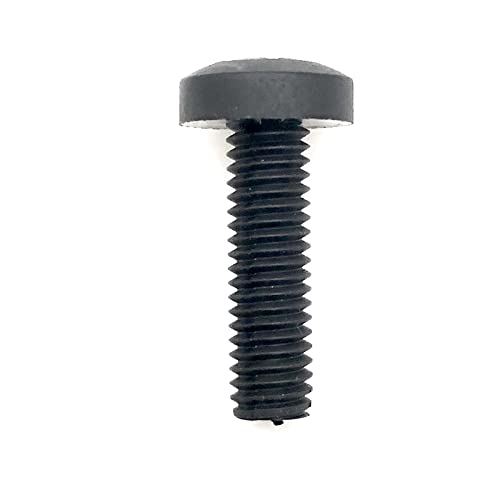 ReplacementScrews براغي استبدال M6 من النايلون لتركيب لوحة الترخيص - متوافقة مع العديد من السيارات المستوردة (تويوتا، لكزس، هوندا، كيا، إلخ) - مقاس 20 مم طول (3/4") براغي بلاستيكية سوداء - لا مزيد من البراغي العالقة (عبوة من 4) - Image 4