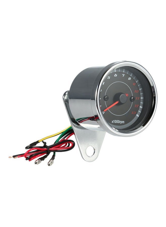 نيبمينينت 12V Universal Motorcycle Tachometer Meter LED Backlight 13K RPM Shift - Image 3