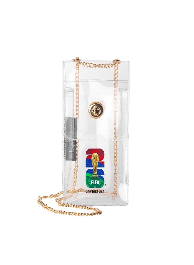 HONAV FIFA 2026 Stadium Clear Carry All Bag - Stadium Approved, Fashionable Bag To Carry Wallet Phone - Lightweight 12″ × 12″ × 6″ - Image 1