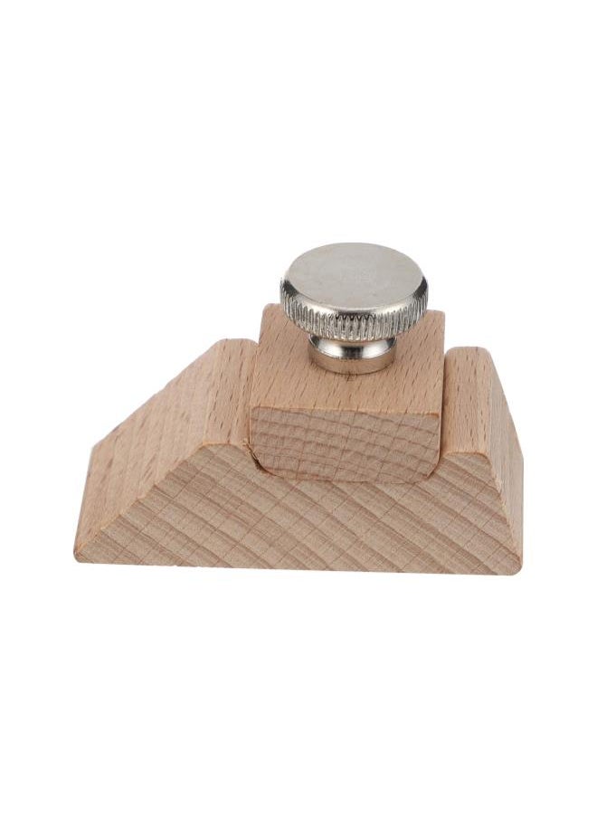 WYBOT Wooden Sanding Block Wood Sand Paper Retainer Leather Polishing Tool for Woodworking Furniture Restoration 6x3. 8cm 