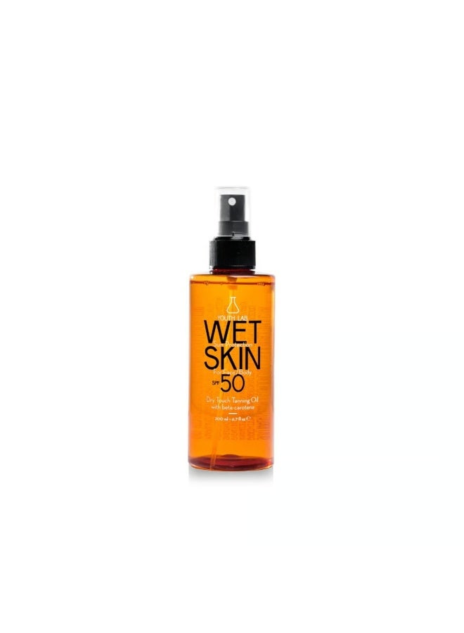 Youth Lab Tan & After Sun 150 مل + زيت Wet Skin Dry Touch SPF50 200 مل - Image 2