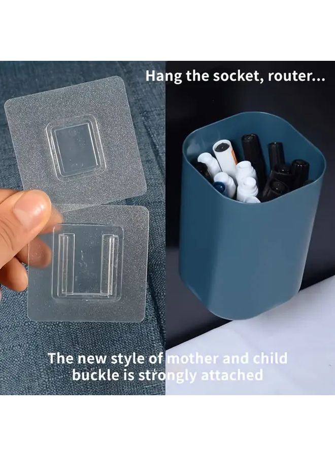 4 Pieces Old Fashioned Detachable Adhesive Hooks No Drill Multi Purpose Utility - Image 2