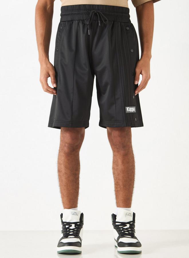 كابا شورت برباط إغلاق وتفاصيل أزرار وزخارف شعار من كابا - Image 1