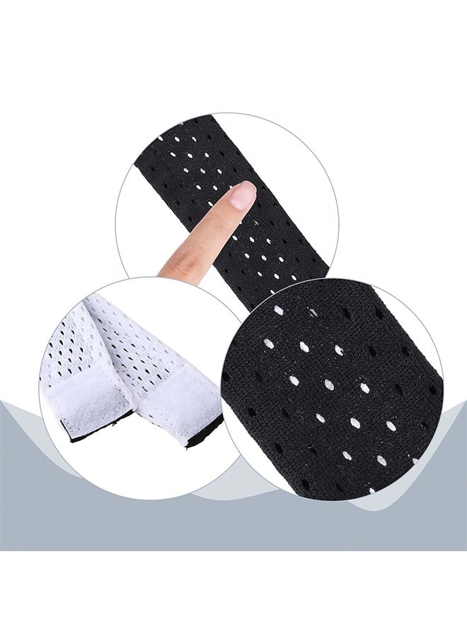 HY 4 Pcs Sleeve Bands Sleeve Holders Sports Shirts Jersey Sleeve Clips Ties Solid Color Fasteners Sleeve Straps for Soccer Softball Baseball - Image 4