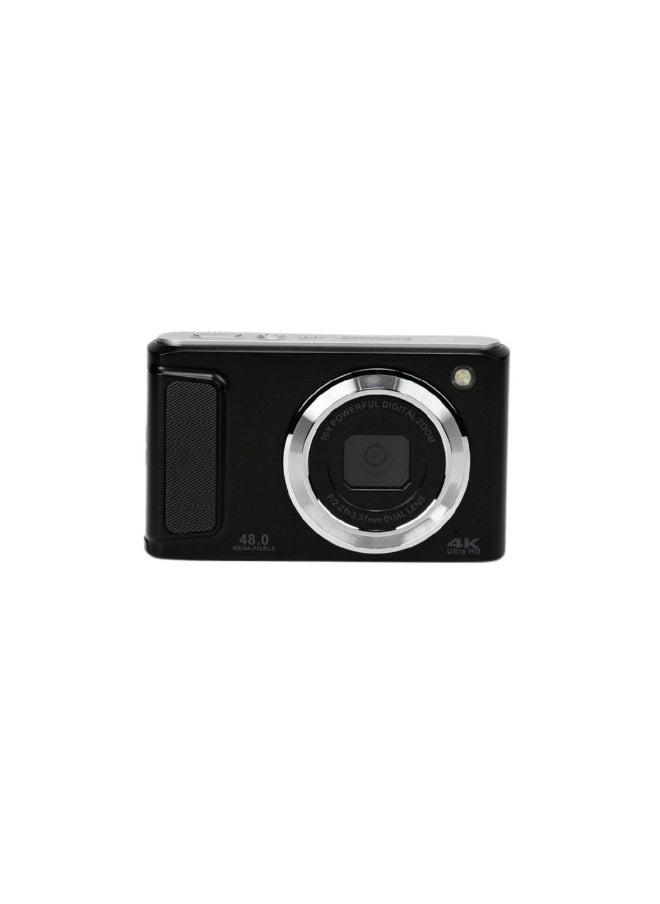 PROMAGE PROMAGE PC140 Digital Camera 48MP – Black, 4K Video, 2.8″ IPS Screen, 16X Digital Zoom, USB Type-C Rechargeable  - Image 1