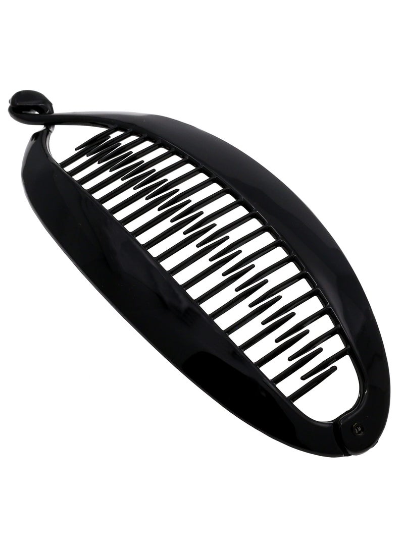CAMILA - Camila Paris NV135 French Large Banana Clip Hair Comb, Flexible Banana Clips Hair for Thick Hair Ponytail Holder Interlocking, Styling Hair for Women Made in France - Image 1