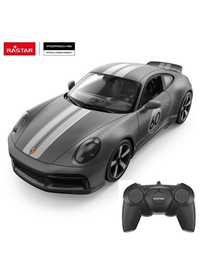 Rastar 1:16 Scale Porsche 911 Sport Classic Remote Control Car, Officially Licensed Porsche RC Toy Car for Kids - Image 1