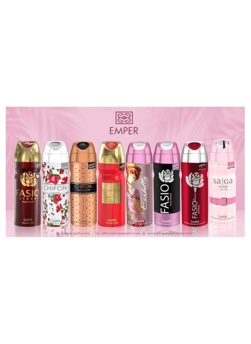 Emper - Saga Pink Perfumed Spray Pour Femme 200ml - Image 1