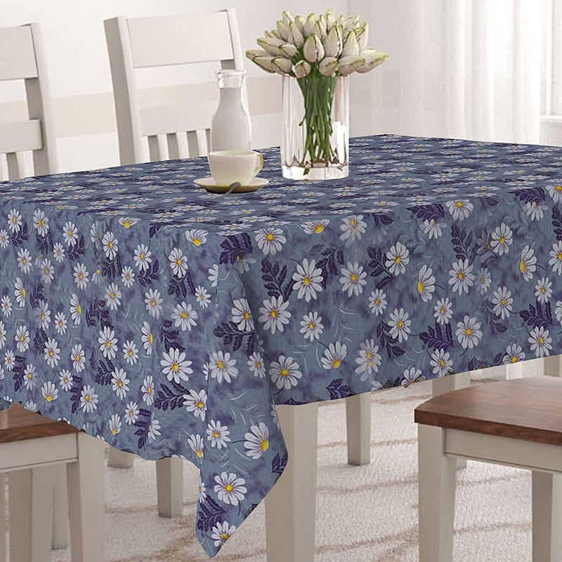 Homerz Premium 8-10 Seater Dining Table Cover, Size 60 x 108 inch Exact, Waterproof and Easy to Clean (Multicolourf) - Image 5