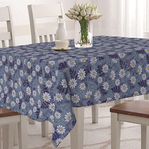 Homerz Premium 8-10 Seater Dining Table Cover, Size 60 x 108 inch Exact, Waterproof and Easy to Clean (Multicolourf) - Image 1