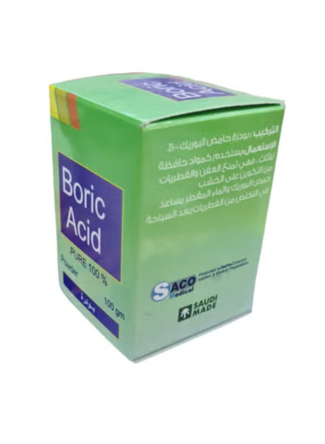 Saco Boric Acid Insecticide Powder 100g - Image 1