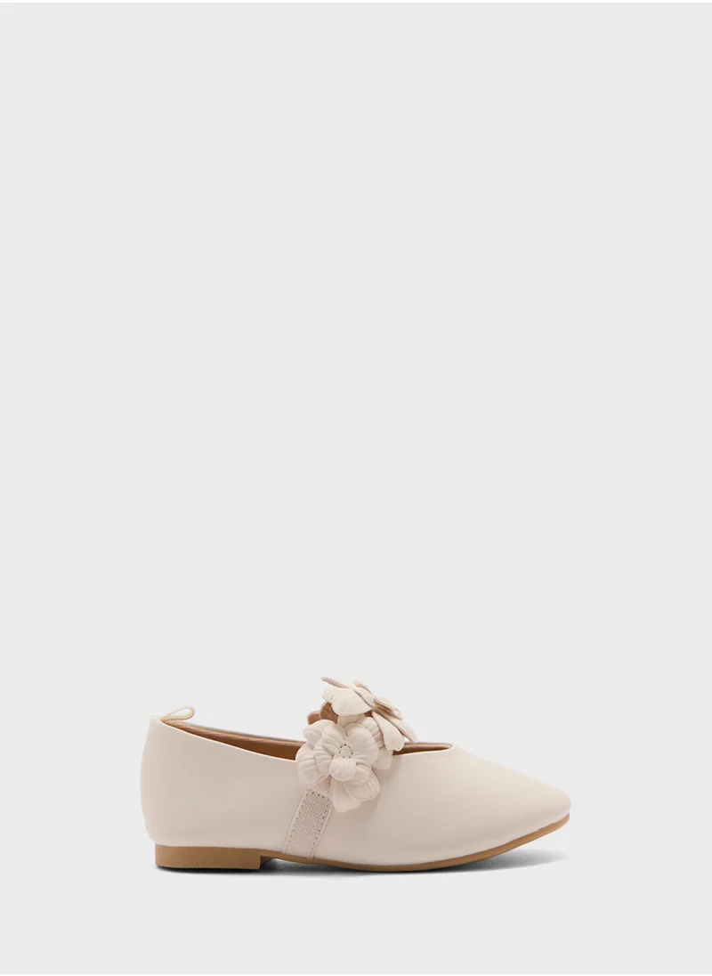 اتش اند ام Appliquéd Ballet Pumps